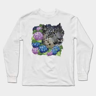 Snow Leopard Long Sleeve T-Shirt